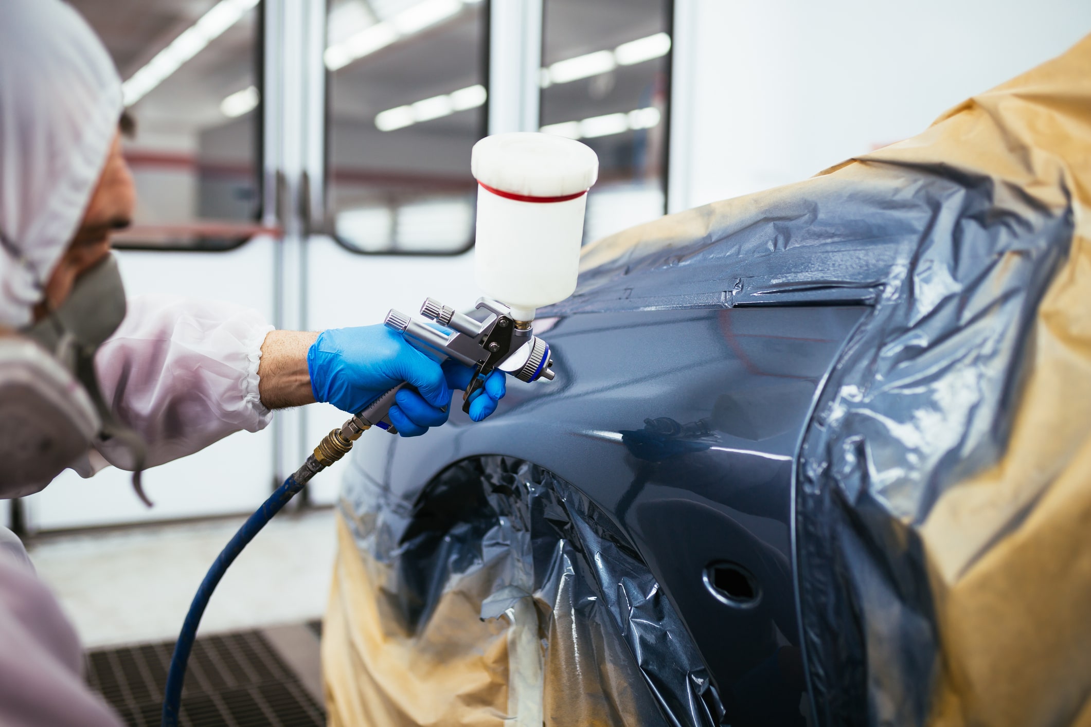 Car refinish autoshop